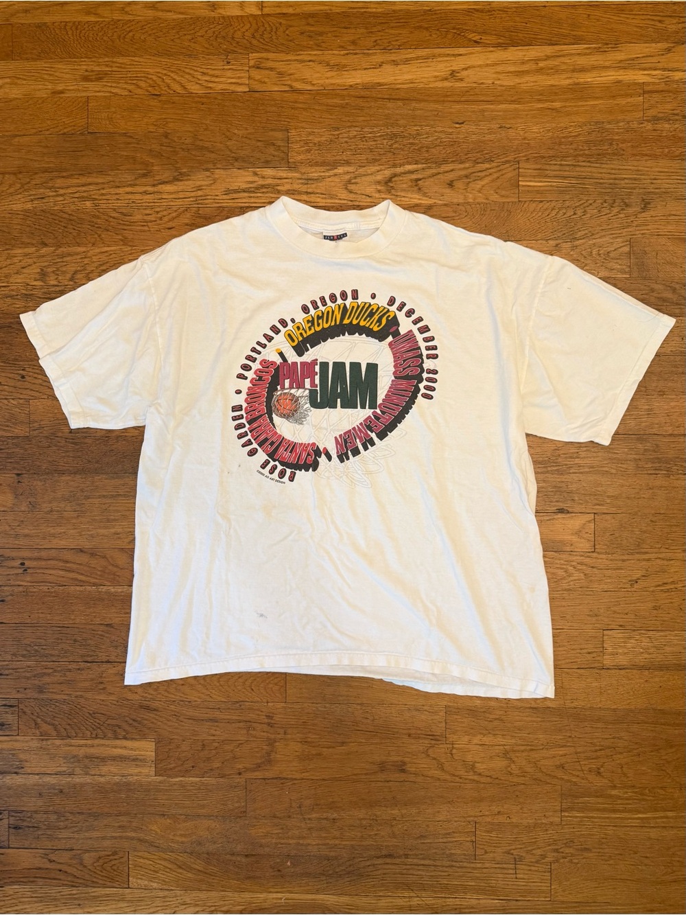 Vintage 2000 Portland, OR "Pape Jam" Basketball Tournament Tee